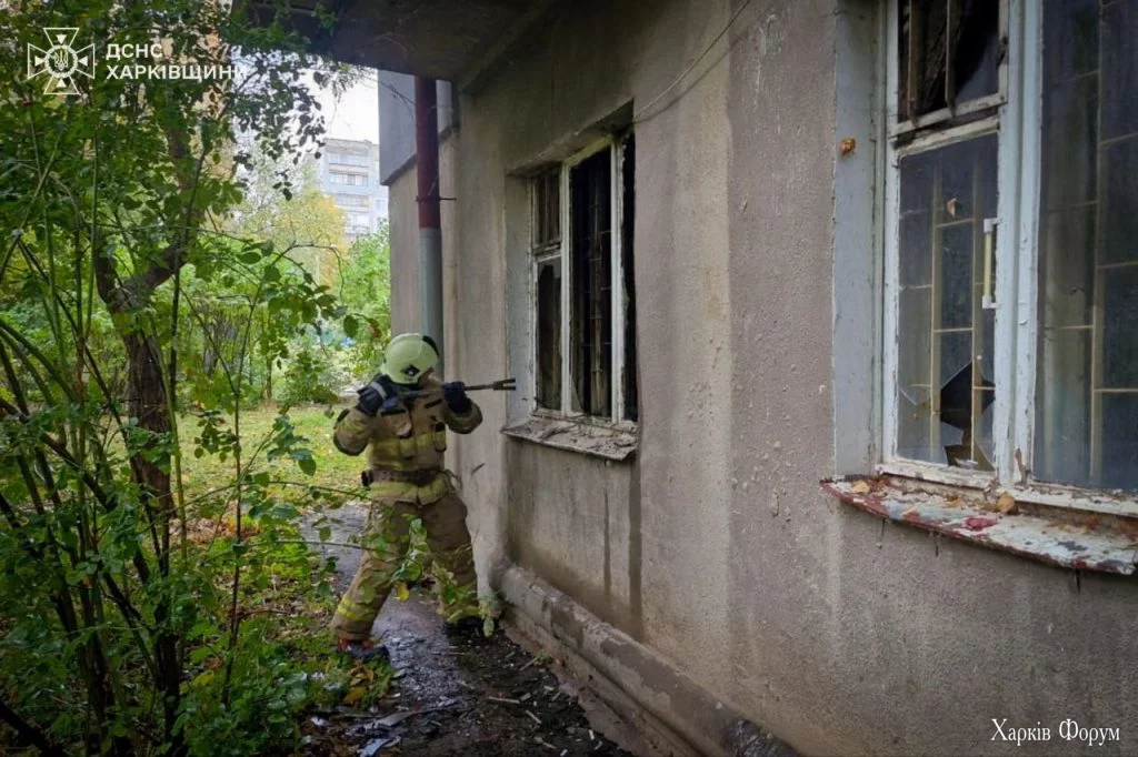 пожар в Харькове