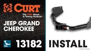 Trailer Hitch Install: CURT 13182 on a Jeep Grand Cherokee