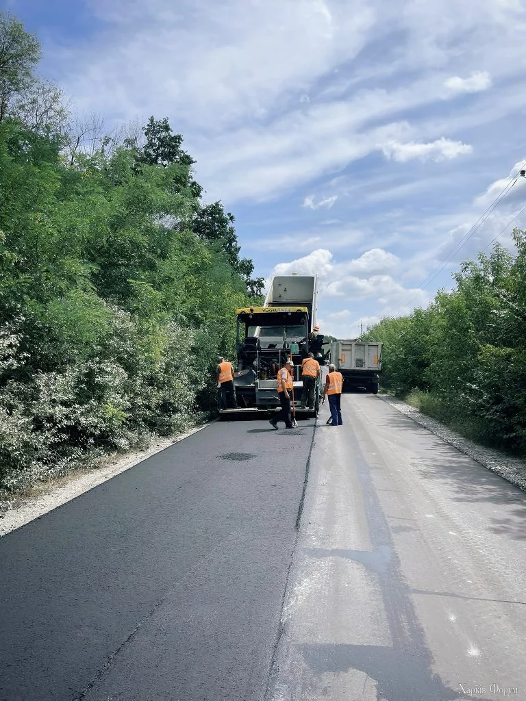 ремонт дорог на Харьковщине