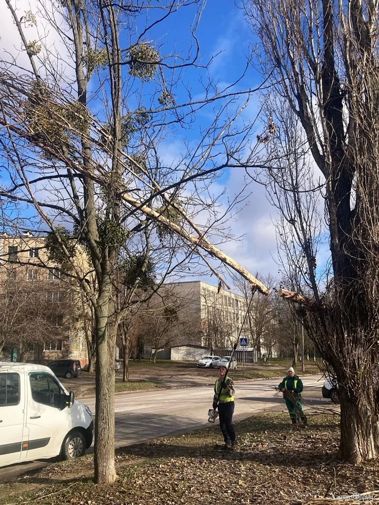 Наслідки урагану у Харкові 2