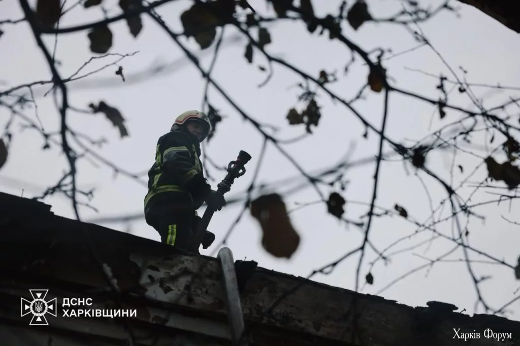пожар в Харькове
