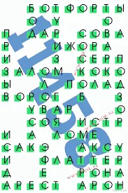 Ответы на сканворд 11458 Одноклассники