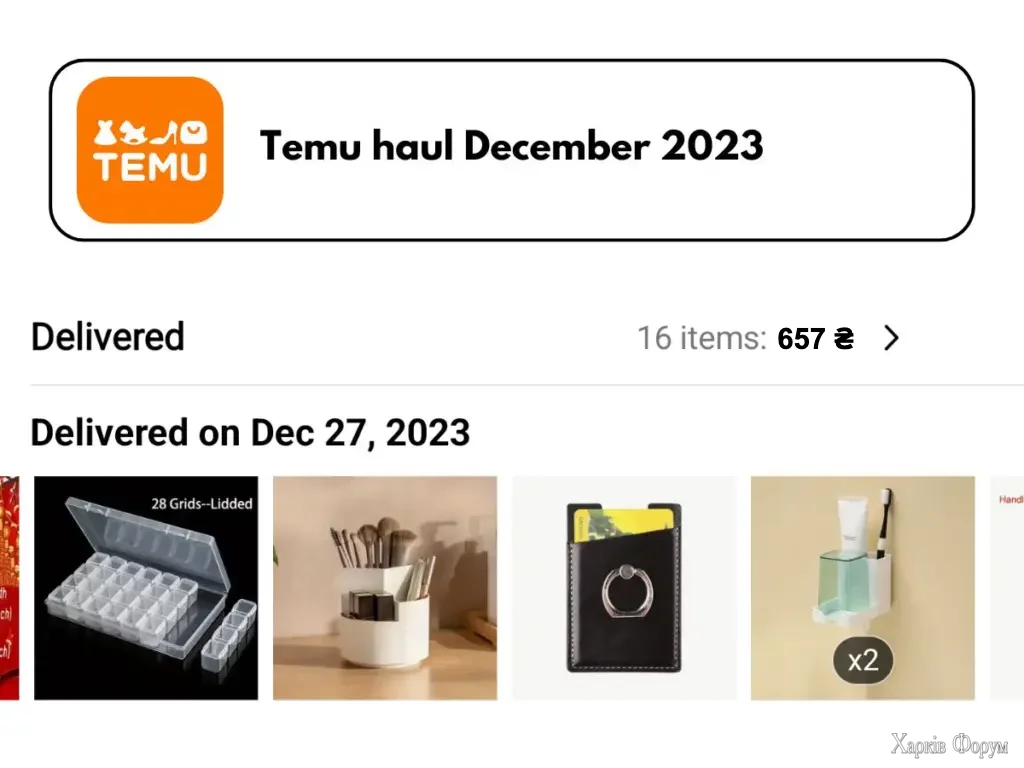 Початок мого шопінг-шляху з Тему