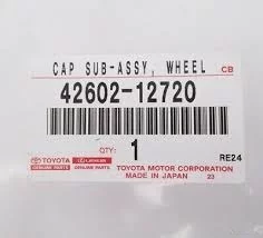 Genuine OEM Toyota 42602-12720 Wheel Cover Hub Cap 15 2009-2010 ...
