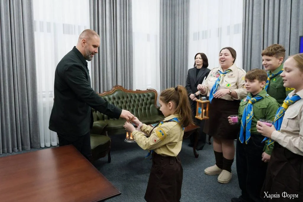 Вифлеемский огонь мира на Харьковщине