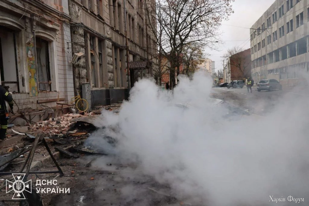 удар по детсаду в Харькове