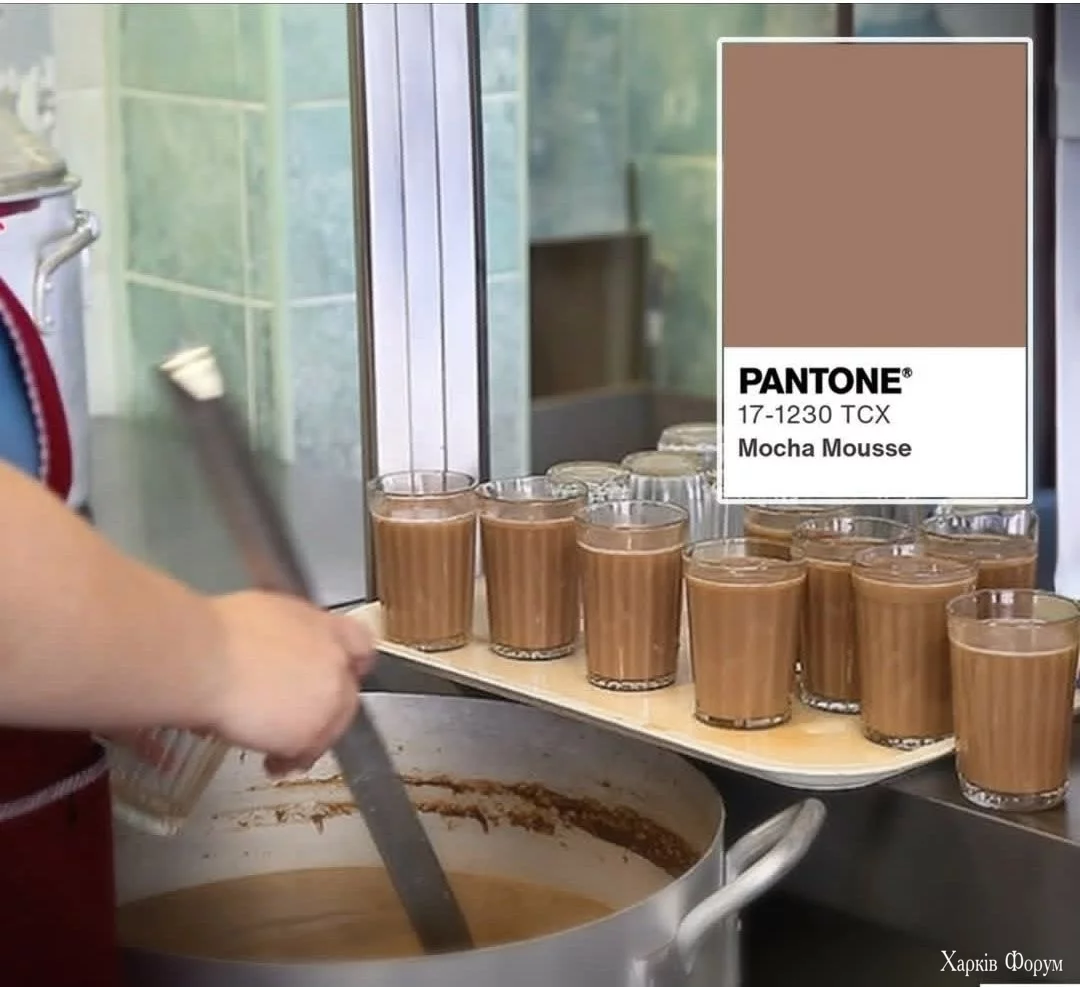 PANTONE 17-1230 Mocha Mousse
