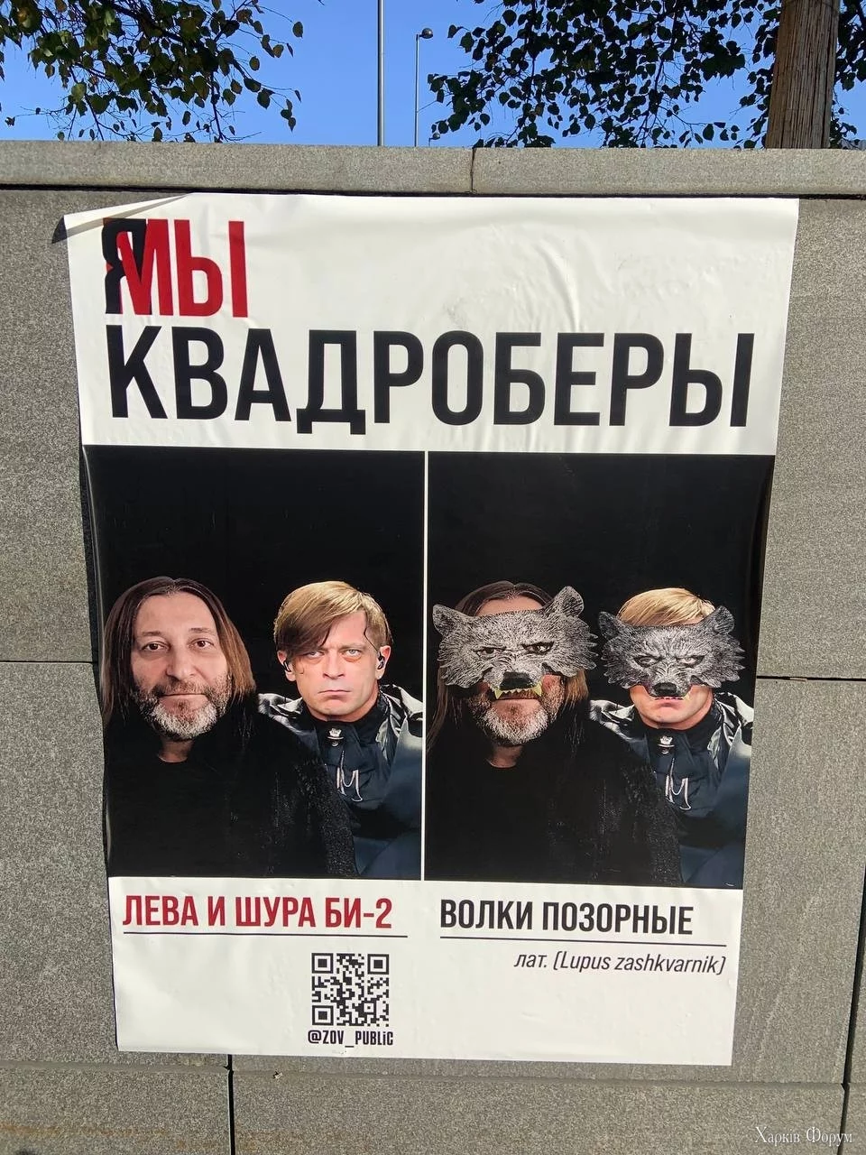 Кадроберы Дудь Яшин Певчих Волков
