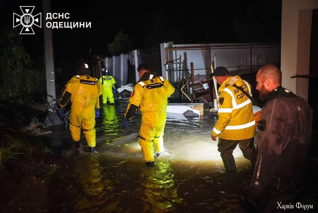 Одессу затопило