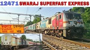 12471 Swaraj express skipping subzi mandi on curve | Tremendous track  sounds 😍🔥| Bandra to Svdk WAP7
