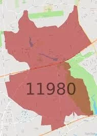 Zip Code 11980 - AtlasBig.com