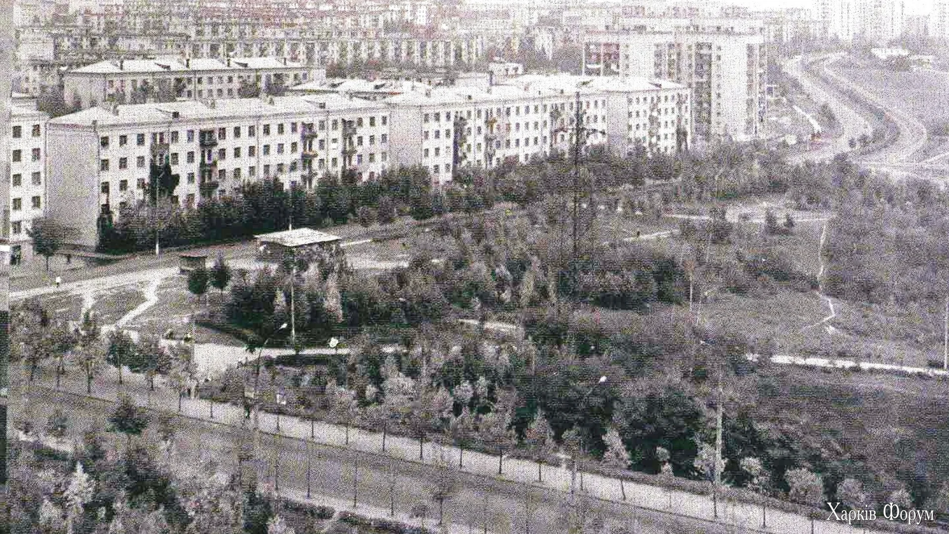 С гостиницы Мир наверно