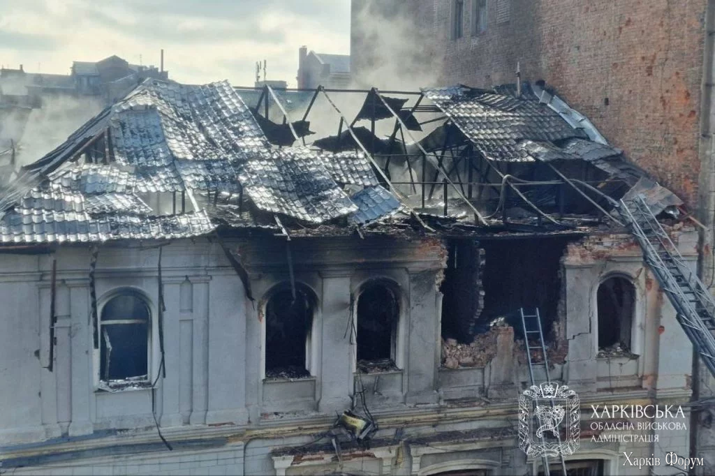 удар по детсаду в Харькове