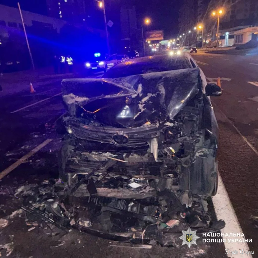 аварии на Харьковщине в ноябре