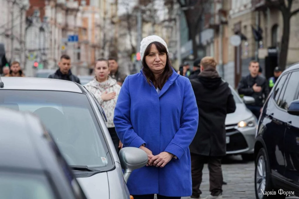 Центр Харькова остановился
