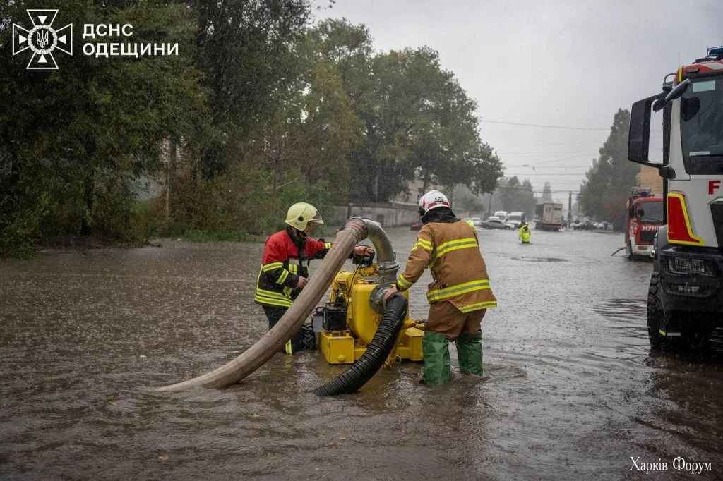 Одессу затопило