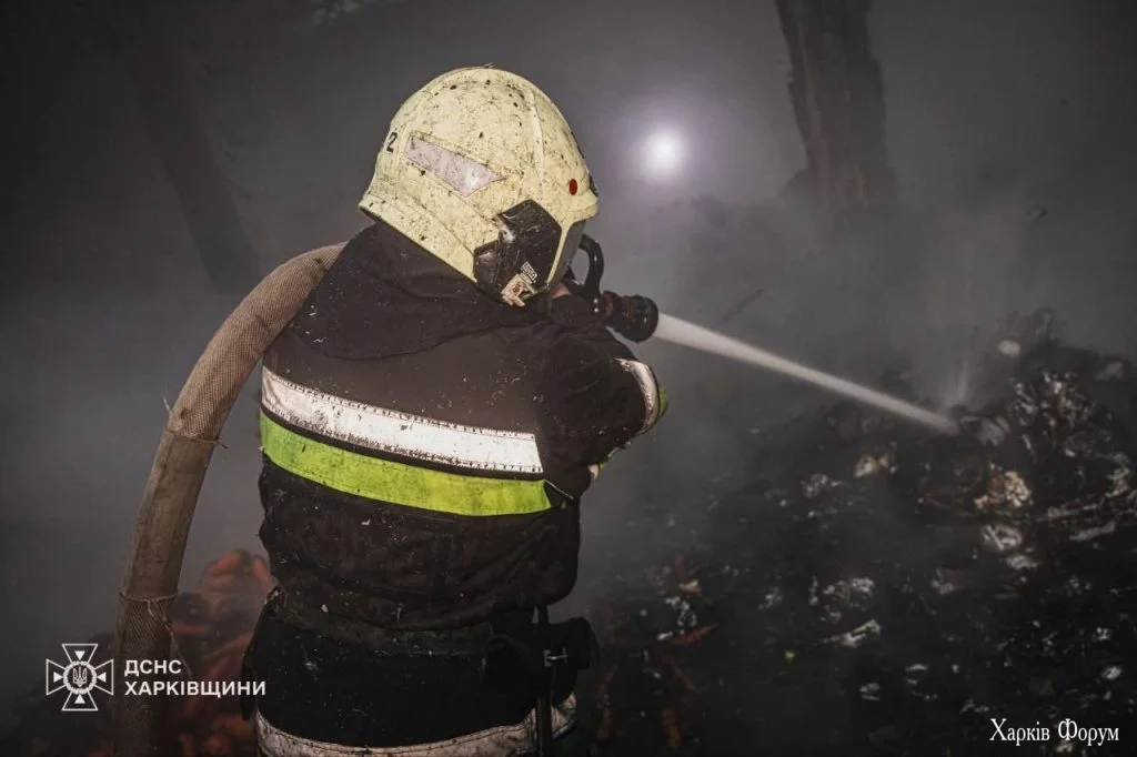 пожар в Харькове