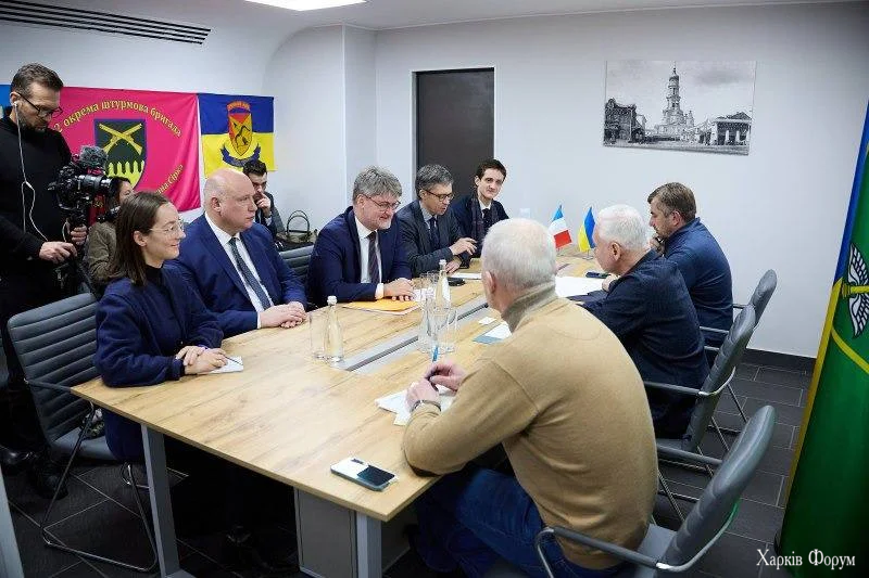 Терехов встретился с послом Франции