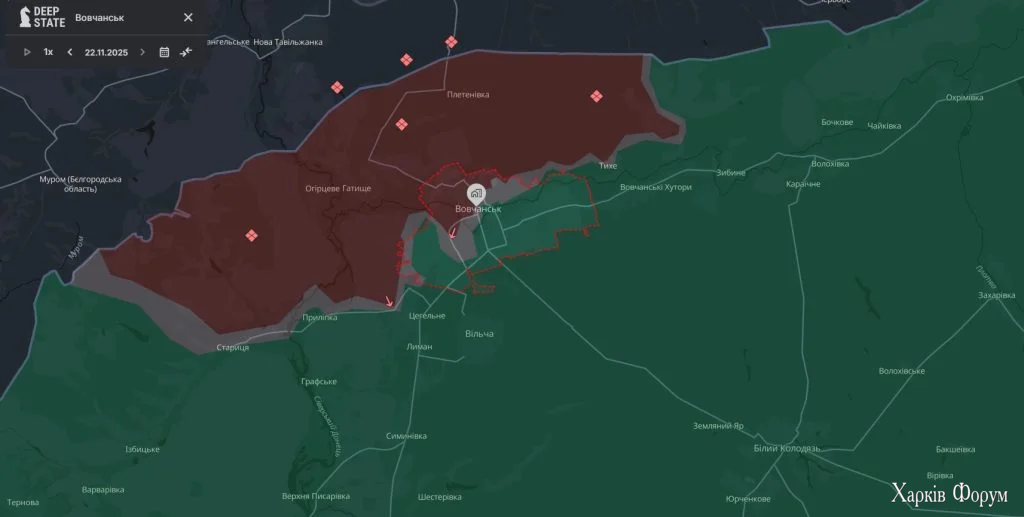 ситуация в Волчанске