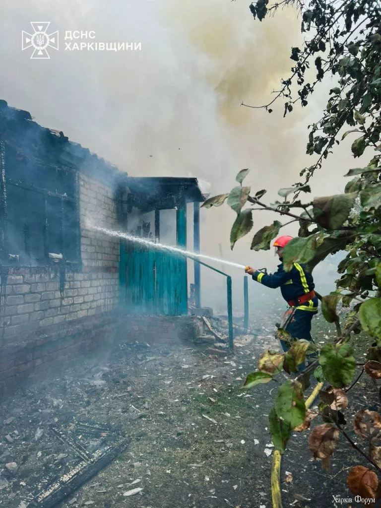 пожар на Харьковщине
