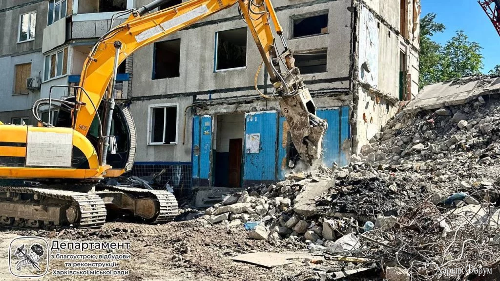 восстановление многоэтажки в Харькове