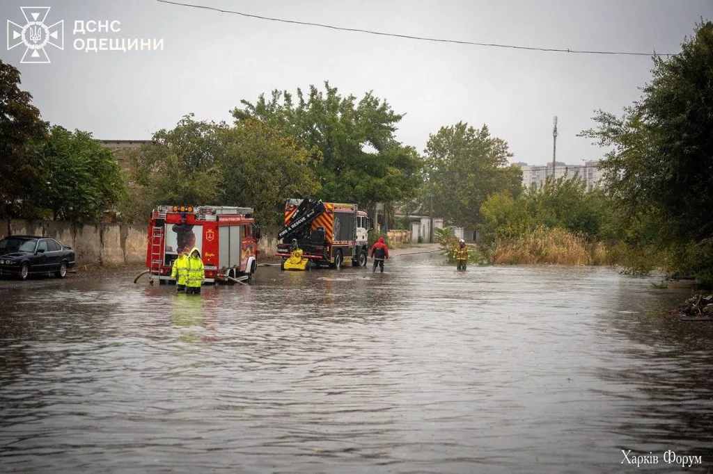 Одессу затопило