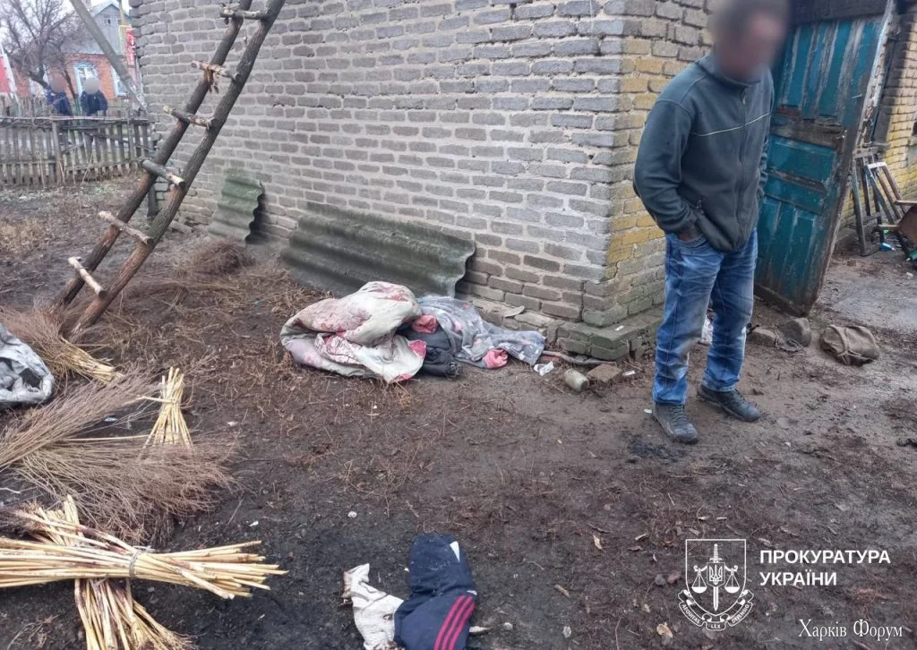 сжег женщину на Харьковщине