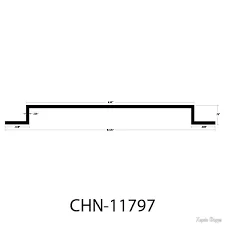 Aluminum Hat Channel - 8.125 x .75 Tall - Eagle Aluminum