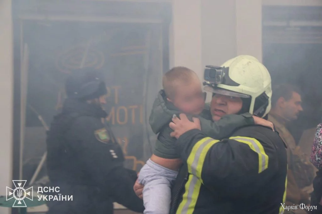 удар по детсаду в Харькове