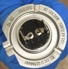 Авто лампа 2l 02 philips h7 12v 55w 12972 XV D07 E1 22Z U GERMANY ...