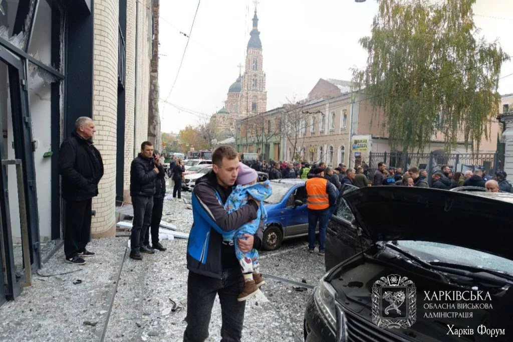 удар по детсаду в Харькове