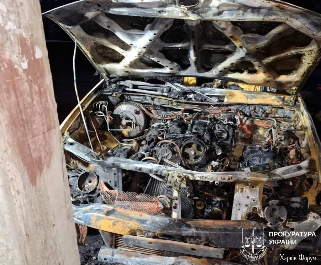 поджог авто в Харькове