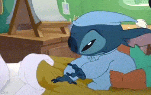 how-to-wake-up-early-sleepy-stitch.gif