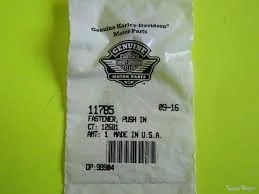 1 NOS OEM Harley Davidson Push In Fastener P/N 11785 | eBay