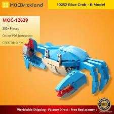 Creator MOC-12639 10252 Blue Crab - B Model MOCBRICKLAND - LEPIN ...