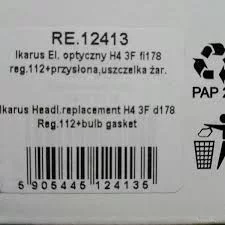 Элемент оптики ВАЗ 2101 2121 21011 Волга КАМАЗ Wesem RE.12413 фара ...