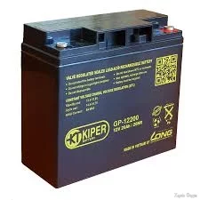 Аккумуляторная батарея Kiper GP-12200 12V/20Ah, GP серия купить в ...