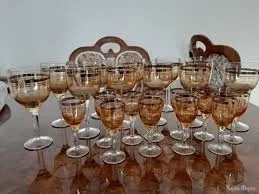 Рюмки/Бокалы/Фужеры позолота СССР 2 по 10 шт: 600 грн. - Посуда ...