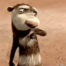 Opossum Peace GIF - Opossum Peace Ice Age - Discover & Share GIFs.gif