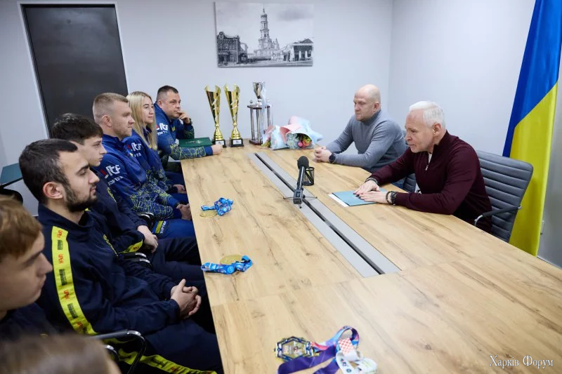 спортсменов наградили в Харькове
