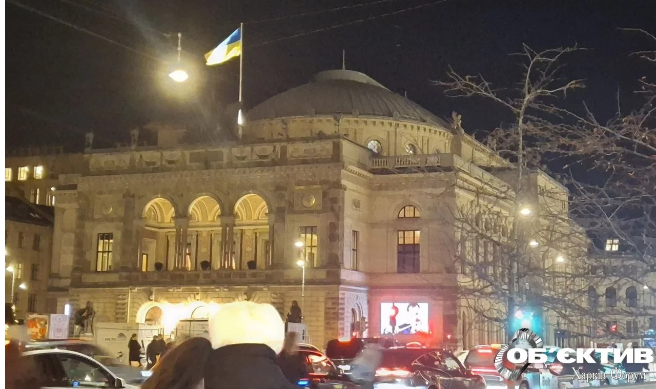 Прапор України в Копенгагені (Данія)
