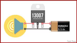 Simple Audio Amplifier Circuit using 13007 transistor