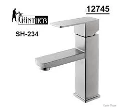 Смеситель тюльпан 12745 SH-234 квадратный Gunther - LEDEME