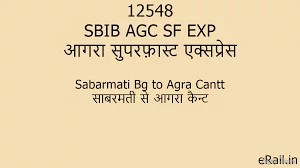 12548 SBIB AGC SF EXP Train Route