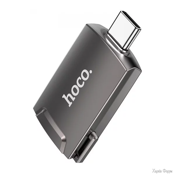 adapter-hoco-ua19-usb-c-to-hdtv-metal-gray.webp