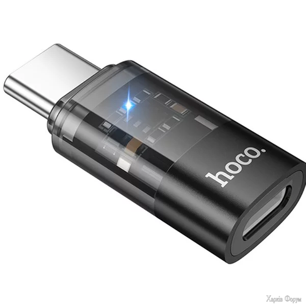 adapter-hoco-ua36a-lightning-to-type-c-black.webp