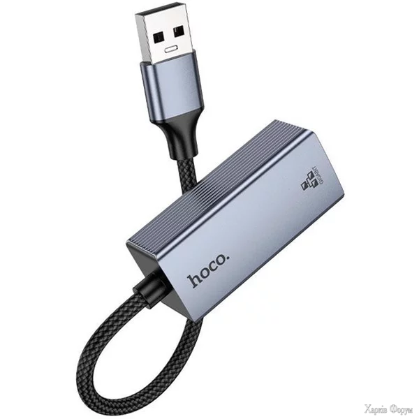 adapter-hoco-ua37-usb-a-to-rj45-metal-gray.webp