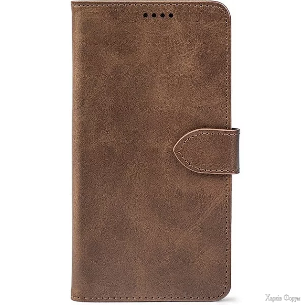 chokhol-knizhka-crazy-horse-clasic-dlya-xiaomi-redmi-15c-uapoco-c85-ua-brown-front.webp