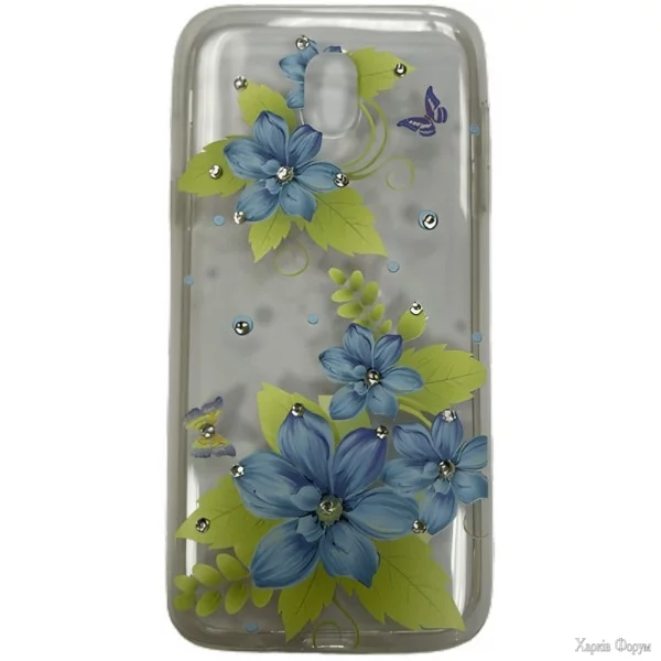 chokhol-silikonovij-z-kvitami-dlya-samsung-j5-2017-j530-blue.webp