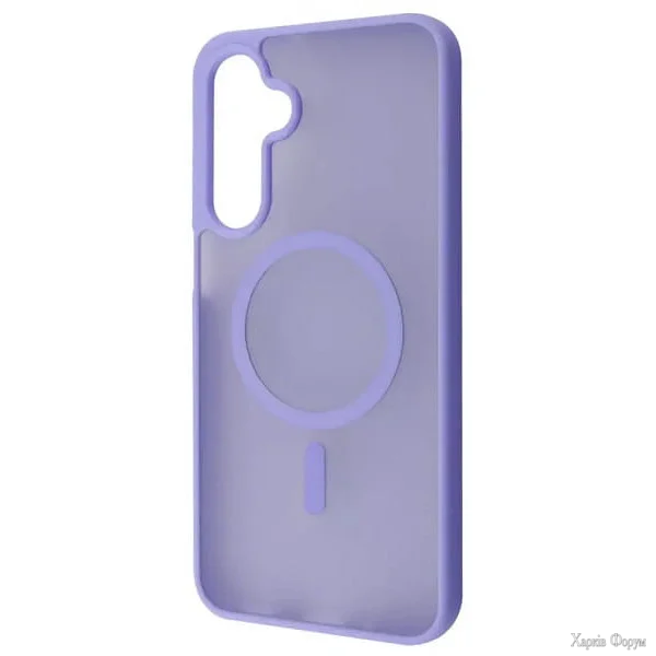 chokhol-wave-matte-color-with-magnetic-ring-dlya-samsung-s25-fe-5g-light-purple.webp